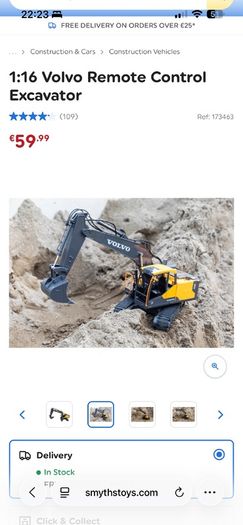 rc excavator