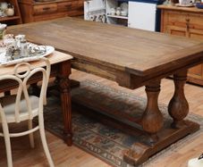Solid Oak Refectory Dining Table