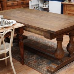 Solid Oak Refectory Dining Table
