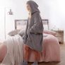 Hoodie Blanket Ultra Soft Sherpa Fleece Warm Cosy Comfy Oversized Wearable Hooded Sweatshirt Throw for Women Girls Adults Men Boys Kids Big Pocket Snoodie MULTIPLE COLOURS AVAILABLE (FREE POSTAGE) Image 4