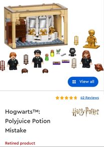 LEGO Harry Potter: Polyjuice Potion Mistake 76386 - Retired Sets