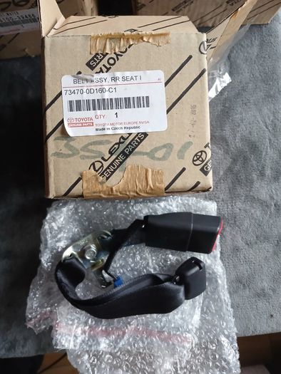 Toyota Yaris/hybrid 73470-0d160-c1 (belt Assy, Rear Seat Inner W/center, Rh)