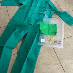 Chemaster chemical suit. Boiler suit. Wet suit. (Farming spraying industrial factory)