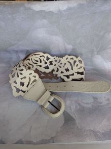 Leather Fat Face belt