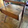 Mid Century Double Compartment Work Box Image 5