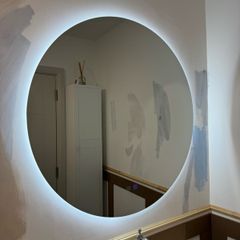 Round Heated LED Mirror