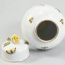 Stunning HEREND lidded vase with rose handle Image 4
