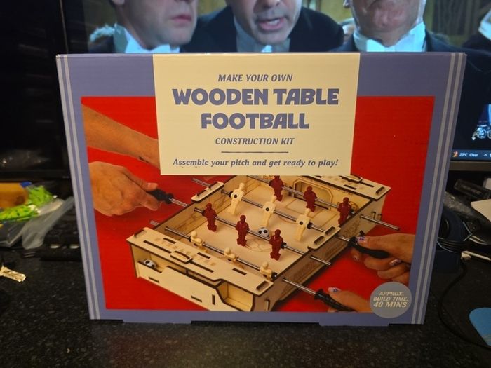 Wooden Table Football