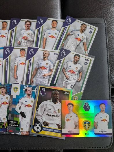 Leeds United Topps 2026 Topps Chrome Topps Merlin Topps Premier League