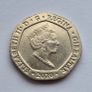 Gibraltar 20 pence Coin Dolphins Rare CA Image 2