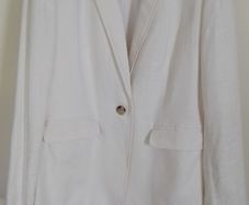 M&S Soft White Jacket