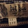 Fat Face Corderoy Blue Floral Boot Leg Trousers 12/13 years Image 2