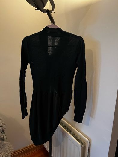 One step, asymmetric tunic cardigan, size S or M