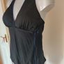 BNWT black Evans swimsuit size UK24 EU52cup C-D, DD-E Postage included Image 2