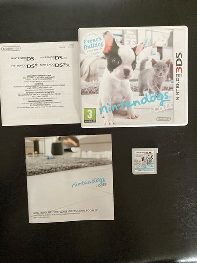 Nintendo 3DS Nintendogs / Cats French Bulldog
