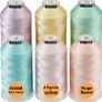 Brand New brothread 6 piece Pastel Colors. Image 2