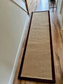 Brand New Custom Made Jute Hallway Runner
