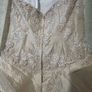 Champagne Wedding Dress & Swarovski Crystal Veil Image 8