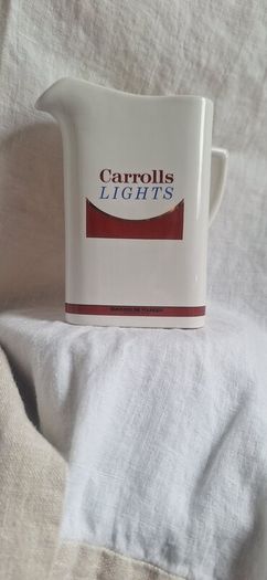 Vintage Carrolls Lights Water Jug.