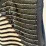 Allsaints, Y2K, hand embellished beaded & sequins silk top, size UK8 Image 9