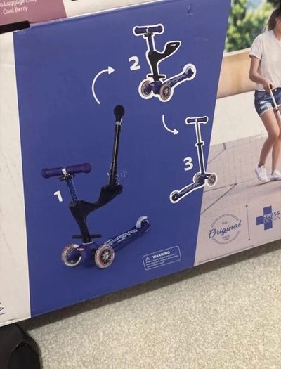 Micro mini 3 in 1 scooter