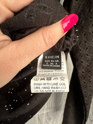 Shein Black Top - S