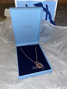 Newbridge Sliver Rose Gold Necklace Pendant Lotus Flower
