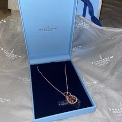 Newbridge Sliver Rose Gold Necklace Pendant Lotus Flower