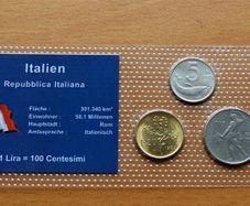 Italy coins set Vintage uncirculated