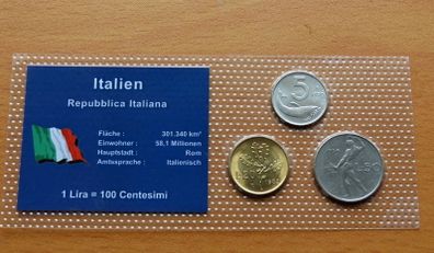 Italy coins set Vintage uncirculated