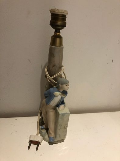 REX handmade porcelain lamp, Spain