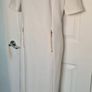 Gorgeous Heavy White Shift with Gold Accessories from Gold size 16 Image 2