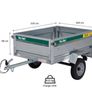 Near new camping trailer Erde Image 2