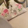 ShabbyChic Chandelier with heavy Droplets Image 3