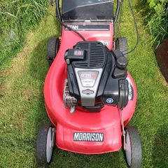 Morrison self drive lawnmower