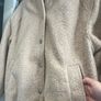 Beige Boucle Bomber Jacket (Size S or a UK 10) Image 2