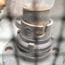 old antique vintage THING steel cage bulbs element  3 PIN PLUG HORACE W STEPHENS  no clue what it is? Egg incubator Image 4