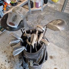 Golf clubs and Bag