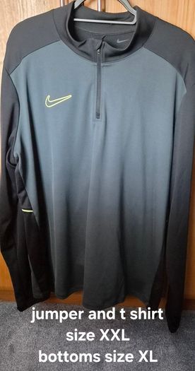 Selection of mens tracksuits, short sets, jackets