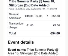 Tribe Ticket