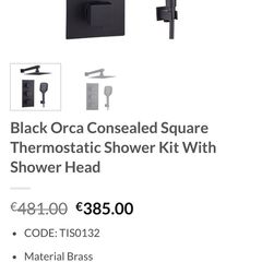 Brand new Thermostatic Shower Kit