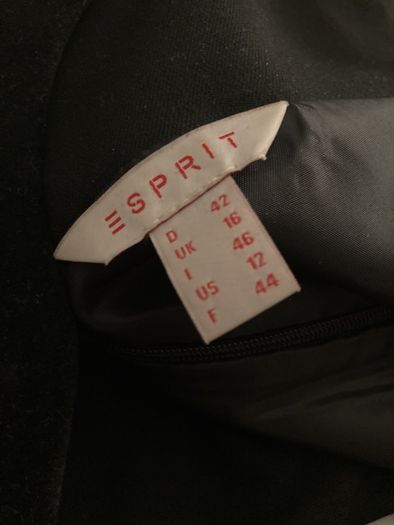 Esprit Black and White Dress