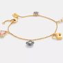 Coach Handbag Charm Bracelet in Gold colour Image 7