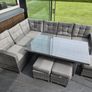 Corner patio dining set Image 2