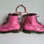Dr Martens pascal England 1460 8 hole pink ankle boots 8 hole UK9 EU43 US11 Image 6