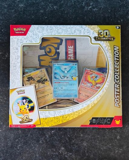 FREE Tracked Shipping. Pokemon 30th Celebration Poster Collection