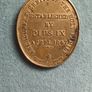 Irish made Bronze Religious medal Image 3