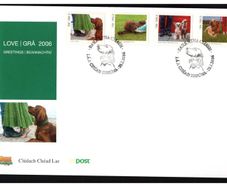 2006 Ireland Love/ Greetings Booklet self-adhesive Commemorative Stamps An Post First Day Cover (FDC)