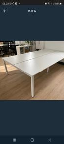 4 desk workstation