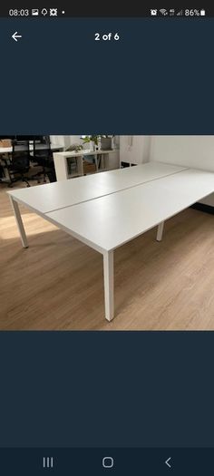 4 desk workstation